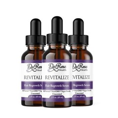 Derose Revitalize Hair Support Drops – Safe for All Hair Types (2fl.oz) – 3 Pack