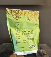 Truvani Organic Plant Based Protein Powder Matcha 22oz 20 Servings Vegan Keto