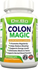 Colon Cleanse Detox Formula – Natural Bowel Cleanser Pills for Intestinal…