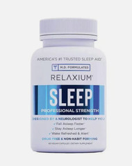 M.D. Formulated Relaxium Sleep. Professional Strength. 60 Vegan Caps