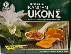 1 Boxes Turmeric Kangen Ukon Turmeric ENAGIC 100 Vegan Softgels Exp 07/2028