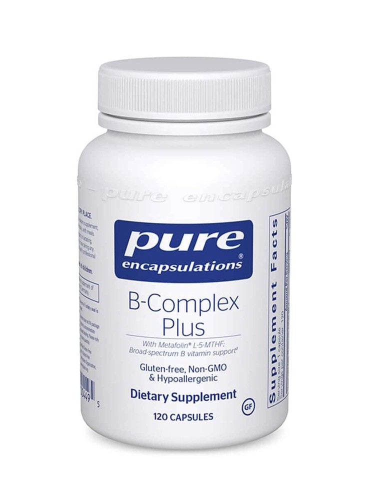 Pure Encapsulations B-Complex plus 120 capsules (NEW)