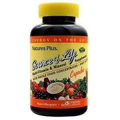 Nature’s Plus Source of Life Multi-Vitamin & Mineral Supplement 180 vcaps