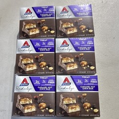 6-Atkins Endulge Caramel Nut Chew Bars, 2g Net Carbs, 5-Pack 6 oz 30 bars total