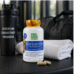 FEELGOOD Berberine Phytosome, 120 Vegan Capsules