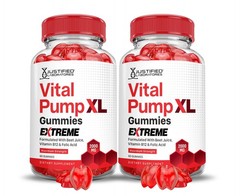 Justified Laboratories 2 Pack Vital Pump Xl Extreme 2000Mg Performance Gummies