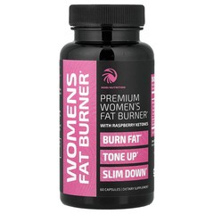 2 X Nobi Nutrition, Premium Women’s Fat Burner With Raspberry Ketones, 60 Capsu