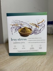 Less Stress Ashwagandha Drink Mix Powder Ready to Drink New
