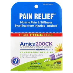 2 X Boiron, Arnica Montana 200CK, 3 Tubes, 80 Pellets Each