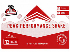 Choucoune Milk-Powered Strawberry Energy Boost Shake, 12 Cans, 10.8 fl oz