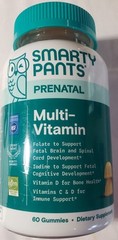 SmartyPants Prenatal & Postnatal Multi Gummies – 60ct Exp: 10/2025