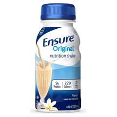 Ensure with Fiber Shake, Vanilla 8 fl oz, 24 Case Exp Feb/2025
