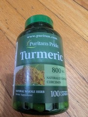 Puritan’S Pride Turmeric Curcumin 800 Mg-100 Capsules Vitamin Anti Inflammatory