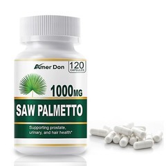 Saw Palmetto Extract Capsules 1000mg Prostate Health Support Capsules for Men