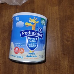 PediaSure Grow & Gain Vanilla Shake Mix 14.1 oz Sealed Non GMO Exp 12/01/2026