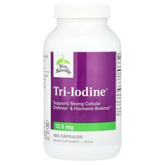 2 X Terry Naturally, Tri-Iodine�, 12.5 mg, 180 Capsules