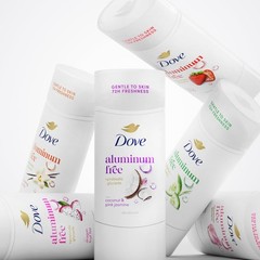 Dove Deodorant Stick Berry Spritz for 72 Hour Odor 2.4 Ounce (Pack of 1), Red