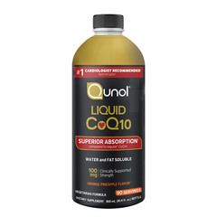 Qunol Liquid CoQ10 100 mg, 30.4 Fluid Ounces – Supports Healthy Heart Function