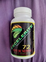 EXCELERITE (Micro) 72 Chelated Ionic Trace Minerals 120 Capsules