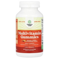 2 X Nature’s Craft, Multivitamin Gummies, Orange, Cherry, Strawberry, 180 Gummi