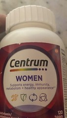 Centrum Women Multivitamin/Multimineral Supplement 120 Tablets 12/2025