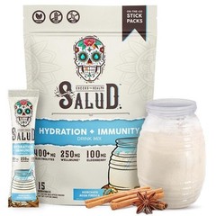 Salud 2-in-1 Hydration&Immunity Packets w/Electrolytes,Immune Support,Elderberry