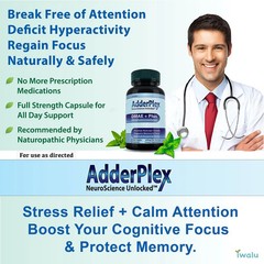 AdderPlex | Best Dopamine Tablets | *FAST FREE SHIPPING* Same Day