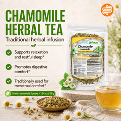 Pure Premium Chamomile Tea – Natural Sleep & Digestive Wellness VITALAEL