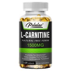 L-Carnitine 120pcs, Supports Memory Focus, Increase Body Performance Metabolic