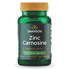Swanson Zinc Carnosine (PepZinGI) Gastric Health 60 Count (Pack of 1)