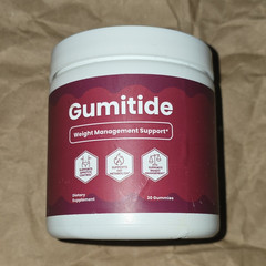 Gumitide Weight Management Gummies ACV + BHB 30 Ct Exp 05/2027