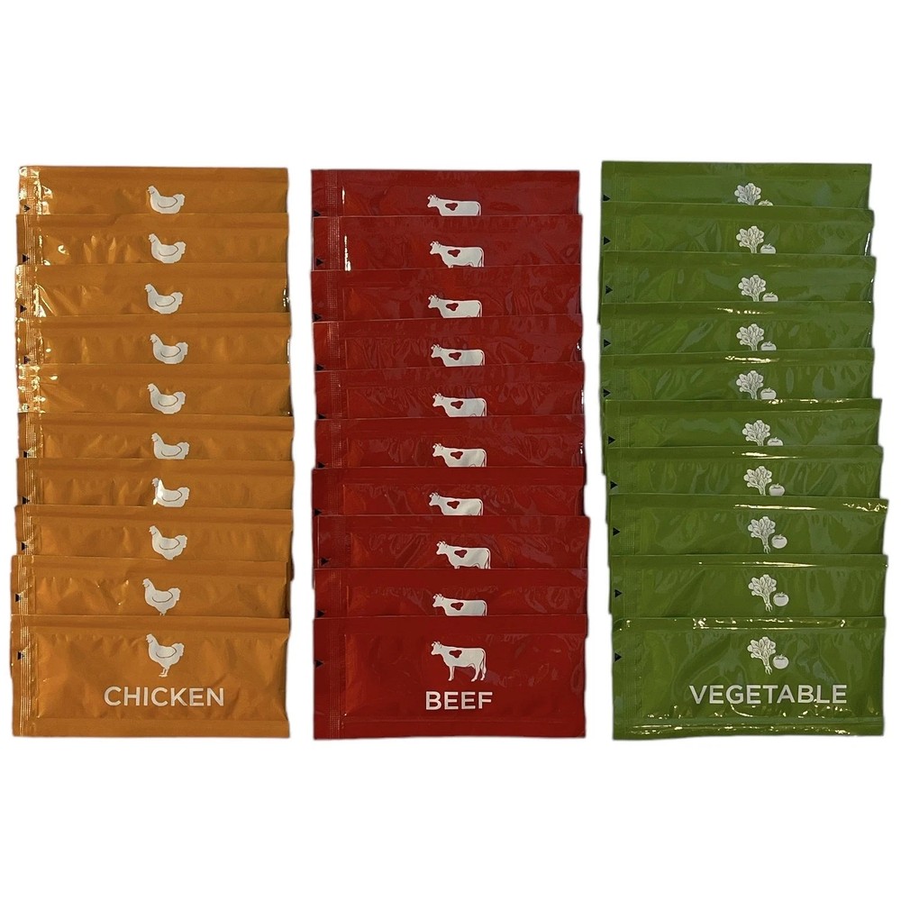 Savory Choice Broths Reduced Sodium Broth Pck 10 each Beef, Chicken,Veg (Freship
