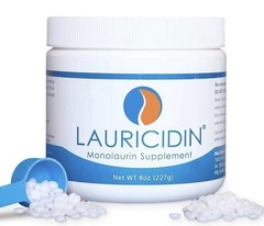 Lauricidin Monolaurin Supplement – 8oz – 3000mg Per Serving Exp. 10/27- SEALED