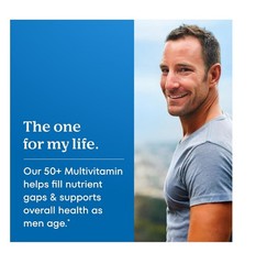 One A Day Men’s 50 Plus Healthy Advantage Multivitamin 200 Tablets