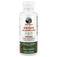 2 X MaryRuth’s, Reishi Mushroom Liposomal, Candied Pecan , 7.6 fl oz (225 ml)