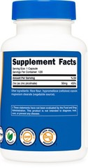 Nutricost Zinc Picolinate 50mg, 120 Vegetarian Capsules- Gluten Free and Non-GMO