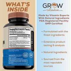Beyond Collagen Multi Collagen Capsules – Type I II III V, X | Hydrolyzed,nonGMO