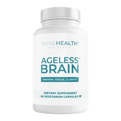 PureHealth Ageless Brain – Brain Health & Memory Enhancer, Nootropics, Pack of 2