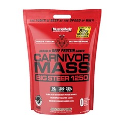 MuscleMeds Carnivor Mass Chocolate Big 15 Pound (Pack of 1), Fudge