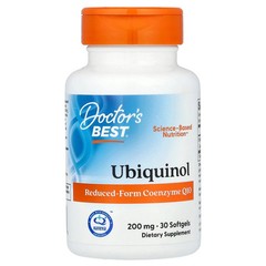 2 X Doctor’s Best, Ubiquinol, 200 mg, 30 Softgels