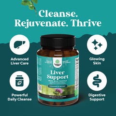 Liver Cleanse Detox & Repair Formula – Herbal Liver Support Supplement
