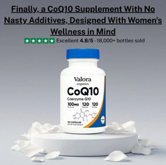 Nutricost CoQ10 100mg, 120 Capsules, Vegetarian Capsules, Non-GMO (Coenzyme Q10)