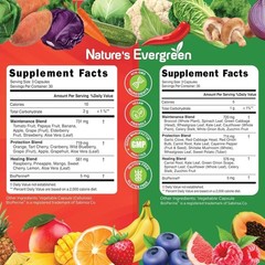 Super Food Fruits and Veggies Suppliment- 90 Fruit and 90 Vegetable Capsules