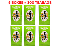 German Herb Sliming Herb/Slimming Tea/Thai Herbal Tea – 6 Boxes (300 Teabags)