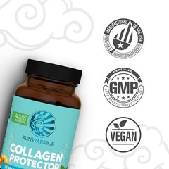 Sunwarrior Collagen Protector Sea Buckthorn Fruit Extract Asian Ginseng Root 30c