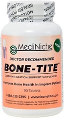 MediNiche Bone-Tite I Osseointegration Support Supplement I 90 Tablets