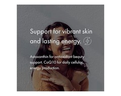 NAOMI Astaxanthin Extra Strength + CoQ10 Cardiovascular Heart Support 30 Softgel