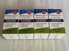 Prevagen Regular Strength 10mg Mixed Berry Chewables – 4-Pack 120-Day Supply