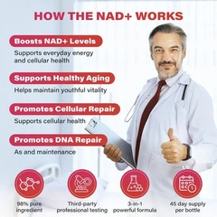 Zooone NAD+ Resveratrol CoQ10 D-Ribose PQQ 1000mg 30 packets 10.56 oz Exp 11/27