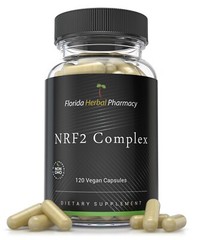 Florida Herbal Pharmacy, NRF2 Complex 500 mg Supplement Capsules (120 Capsules)